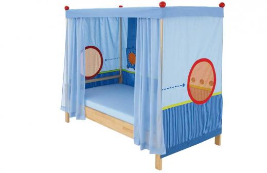 Himmelbett Matti blau